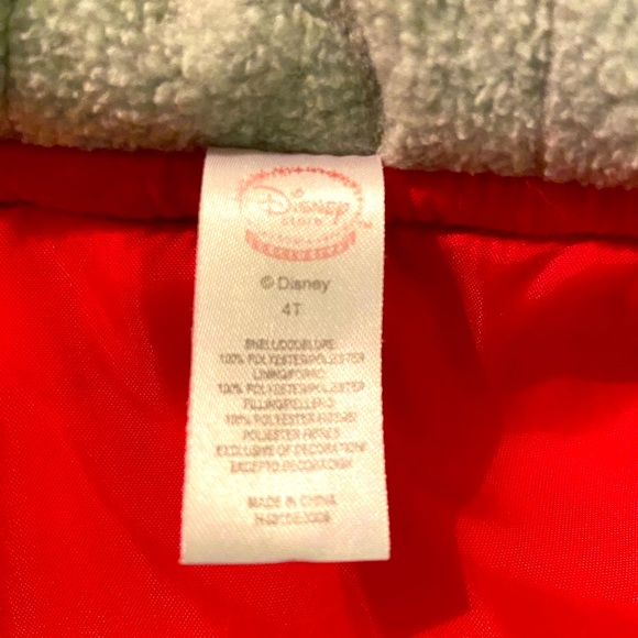 DISNEY STORE EXCLUSIVE Mickey Mouse Clubhouse Hooded Jacket Boy’s Size 4T - Picture 7 of 7